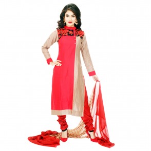Neela’s Classical Shalwar Kameez in Jacquard Cotton with soft Georgette Dupatta